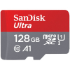 SANDISK Ultra microSDXC 128GB + SD Adapter 120MB/s A1 Class 10 UHS-I