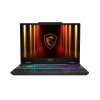Лаптоп MSI Cyborg 15 B13WEKG, i5-13420H (8C/12T, up to 4.60GHz, 12 MB), GeForce RTX 5050 8GB GDDR7 440 AI TOPS, 15.6" FHD (1920x1080), 144Hz, IPS-Level, 16GB DDR5 5200MHz, 512GB PCIe Gen4x4 SSD, WiFi 6E, BT 5.3, 4 Zone RGB Kbd, NO OS, 55.2Whr, 2.1kg