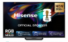 Телевизор Hisense 85" UR8S, 4K Ultra HD 3840x2160, RGB Mini Led , DLED, Quantum Dot, 180Hz, IPS, HDR 10+, HLG, Dolby Vision IQ, Dolby Atmos, Smart TV,Light Sensor,WiFi 6eGHz, WiFi Direct, BT,2x10 W + 20 W + 2x5 W, Anyview Cast, 4xHDMI, 2xUSB, LAN, CI+, DVB-T2/C/S2