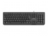 Natec Keyboard Trout US Layout Slim, Black 