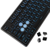 White Shark геймърска клавиатура Gaming Keyboard TACHI - Low-Profile (English US), Black