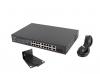 Lanberg switch 16x 100mb poe+/2x 1GB/1x sfp rack 19" unmanaged gigabit ethernet 250w