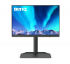 Монитор BenQ SW242Q, 24.1" IPS, 5ms, 2560x1600 QHD, 16:10, Photo., sRGB 100%, Adobe RGB 99%, HDR10, 14-Bit 3D LUT, Delta E, 1000:1, 20M:1 DCR, 400 cd/m2, HDMI 2.0, DP 1.4, USB-C (90W), CReader, H/W calibration, HPhpon.jack, Height Adj., Pivot, Tilt, Swiv