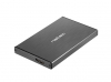 Natec External HDD/SSD Enclosure Rhino Go SATA 2.5" USB 3.0 Black