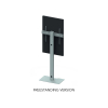 Стойка за дисплей за витрина OMB 09237 WINDOW STAND PORTRAIT 400x600 (FREESTANDING), for 32" - 65" displays, Max weight 50kg, VESA Min 200x200 and Max 400x600, Portrait orientation, Hiden cables, Manually Height Adjustable, White