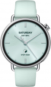 Смартчасовник Смарт часовник Watch S4 41mm с флуороеластомерна каишка (ментово зелен), Xiaomi