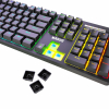 Marvo механична клавиатура Gaming Keyboard Mechanical KG948 - 108 keys, RGB, Macros, Blue switches