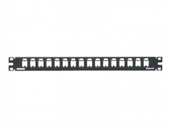 19 16-Port Modular Patch Panel Mini-Com, RoHS complaint                          