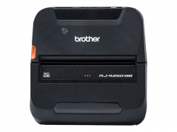 BROTHER RuggedJet RJ-4250WB Label printer direct thermal Roll 113mm 203dpi 127mm/sec USB 2.0 Wi-Fi NFC Bluetooth 4.2