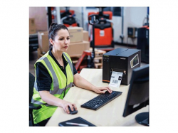 BROTHER TJ-4020TN Label printer direct thermal 12cm 203dpi 254mm/sec USB 2.0 LAN serial USB host                          