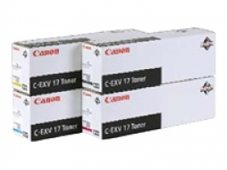 CANON C-EXV 17 toner cartridge cyan standard capacity 36.000 pages 1-pack                          