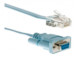 CISCO CONSOLE CABLE 6FT WITH RJ45 DB9F