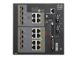 CISCO IE 4000 4xSFP 100M with 8xPoE 4x1G Combo LAN Base