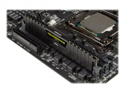 CORSAIR 16GB DDR4 3000MHz 288 DIMM unbuffered 16-20-20-38 Vengeance LPX Black Heat Spreader 1.35V XMP2.0