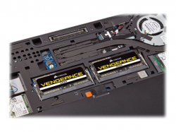 CORSAIR 16GB RAMKit 2x8GB DDR4 2400MHz 2x260 SODIMM unbuffered 16-16-16-39 Black PCB 1.2V