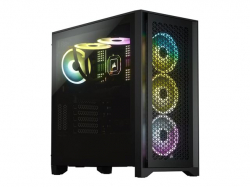 CORSAIR 4000D Airflow Tempered Glass Mid-Tower Black case