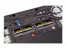 CORSAIR DDR4, 2666MHz 8GB 1x8GB SODIMM, Unbuffered, 18-19-19-39, Black