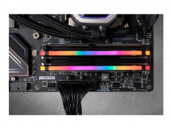 CORSAIR DDR4 3200MHz 32GB 2x16GB DIMM Unbuffered 16-20-20-38 XMP 2.0 Pro black TUF Gaming RGB LED Black PCB 1.35V