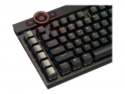 CORSAIR K100 RGB Optical Mechanical Gaming Keyboard Backlit RGB LED OPX RAPIDFIRE Black PBT Keycaps