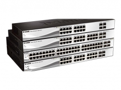 D-Link 16 10/100/1000 Base-T port with 4 x 1000Base-T /SFP ports