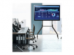 EATON TRIPPLITE Rolling TV Stand for 55 to 85inch Displays max weight 90 kg