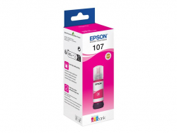 EPSON 1LB 107 EcoTank Magenta Ink Bottle                          