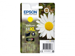 EPSON 3LB 18XL ink cartridge yellow high capacity 6.6ml 450 pages 1-pack RF-AM blister w/s                          