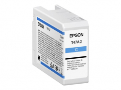 EPSON 4LB Singlepack Cyan T47A2 UltraChrome Pro 10 ink 50ml                          