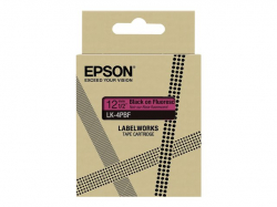 EPSON Colour Tape Fluorescent Pink/Black 12mm 5m LK-4PBF EPSON Colour Tape Fluorescent Pink/Black 12mm 5m LK-4PBF