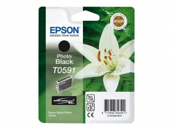 EPSON Singlepack Photo Black T0591 Ultra Chrome K3