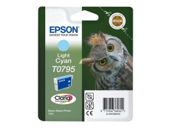 EPSON T0795 ink cartridge light cyan standard capacity 11ml 1-pack RF-AM blister                          
