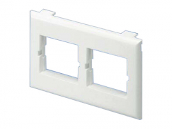 Horizontal Snap-On Bezel - 2 insert Horizontal Snap-On Bezel - 2 insert