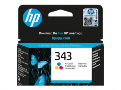 HP 343 original Ink cartridge C8766EE UUS tri-colour standard capacity 7ml 330 pages 1-pack