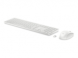 HP 655 Wireless KB/MSE Combo WHT                          