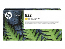 HP 832 1L Yellow Latex Ink Cartridge                          