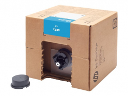 HP 873 3-liter Cyan Latex Ink Cartridge                          