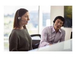 HP Poly EncorePro HW710 EncorePro 700 Series headset on-ear wired active noise cancelling USB-A black +Case                          