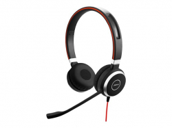JABRA Evolve 40 MS stereo Headset on-ear wired USB-C                          