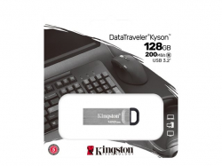Kingston 128GB DataTraveler Kyson 200MB/s Metal USB 3.2 Gen 1