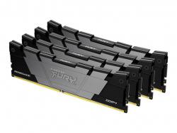 KINGSTON 32GB 3200MT/s DDR4 CL16 DIMM Kit of 4 FURY Renegade Black