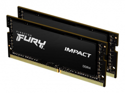 KINGSTON 64GB 3200MHz DDR4 CL20 SODIMM Kit of 2 FURY Impact