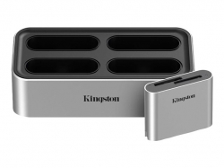 KINGSTON USB-C 3.2 Gen2 Workflow Station Dock w/Dual-Slot SD UHS-II Card Reader                          