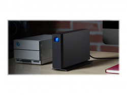 LACIE d2 Professional USB-C 4TB enterprise class desktop drive inc rescue service space grey                          