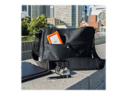LACIE RUGGED 4TB USB-C USB3.0 Drop crush and rain-resistant for all terrain use orange