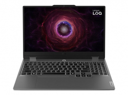 Лаптоп LENOVO LOQ Gaming AMD Ryzen 7 7435HS 15.6inch FHD 144Hz sRGB 24GB DDR5 1TB PCIe RTX4050 6GB W11H Luna Grey 2y