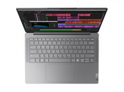 Лаптоп LENOVO YOGA Slim 7 Intel Core Ultra 7 155H 14inch WQXGA OLED 400N HDR 32GB DDR5 1TB PCIe W11H Luna Grey 2y