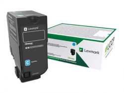 Lexmark 73B20C0 CS/CX827 Cyan Return Programme 15K Toner Cartridge