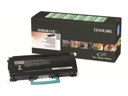 LEXMARK X463 X464 X466 toner cartridge black standard capacity 3.500 pages 1-pack return program