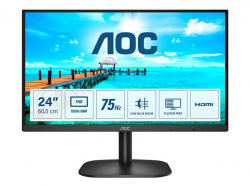 Монитор AOC 24B2XHM2 23.8inch VA FHD 1920x1080 16:9 3000:1 250cd/m2 75Hz 4ms D-Sub HDMI