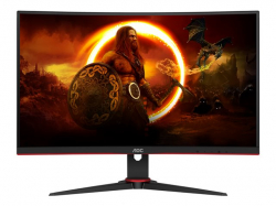 Монитор  AOC 27 Curved 1500 VA WLED 1920x1080 240Hz sRGB Coverage 120 0.5 ms 300 cd/m 178/178 º Antiglare + 3H hard glass R